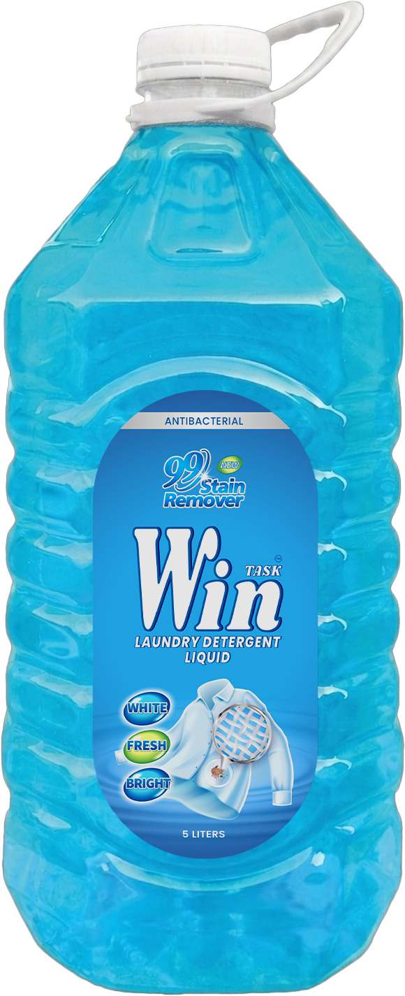Win Task Detergent Blue 5 L bottle